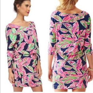 Lilly Pulitzer Cara dolman sleeve dress size Small